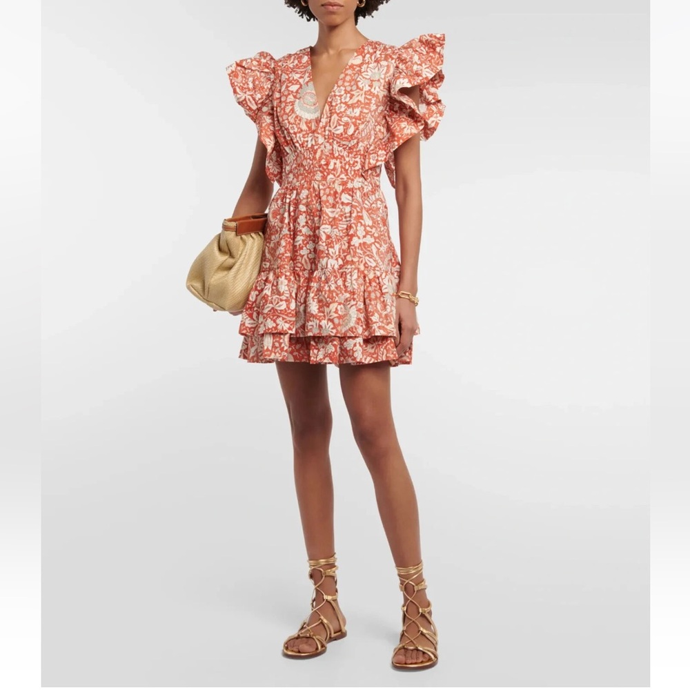 Ulla Johnson Kiri Dress- Orange Blossom Print